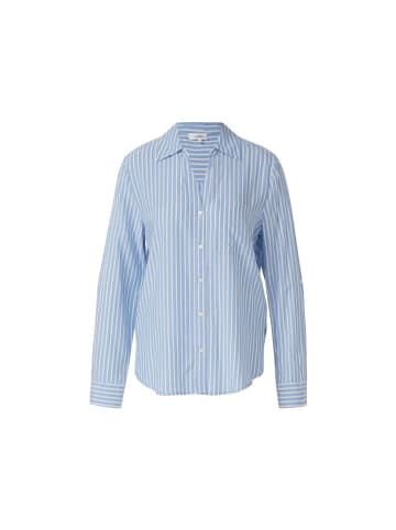 S.OLIVER RED LABEL Langarmbluse in Blau