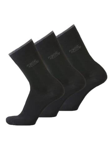 Camel Active Socken 3er Pack in Schwarz