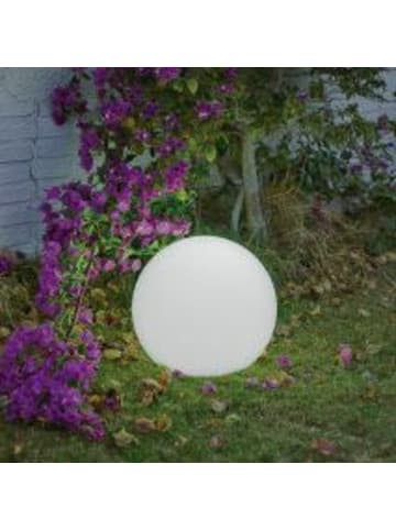 Licht-Erlebnisse Wegeleuchte EEK F Ø 30 x (H)26.5 cm in WeißWeiß