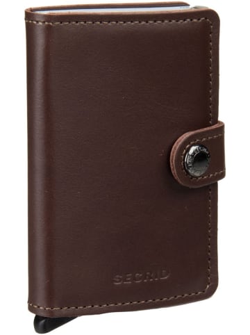 Secrid Geldbörse Miniwallet Original in Dark Brown