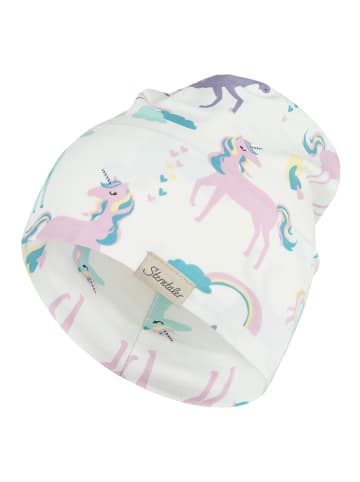 Sterntaler Beanie Einhorn in weiß