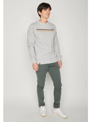 GreenBomb Sweatshirt Bike Fast in Heidekraut Grau
