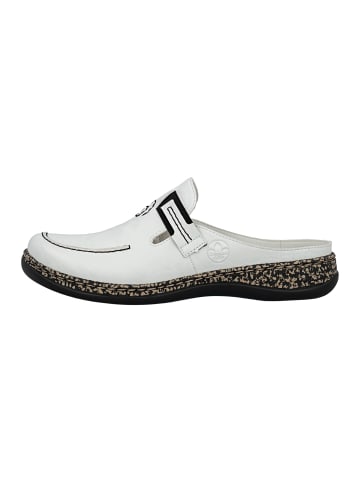 rieker Clogs Basic in Weiß