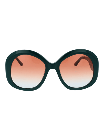 Marciano by Guess Frauen Sonnenbrille Schmetterling Türkis
