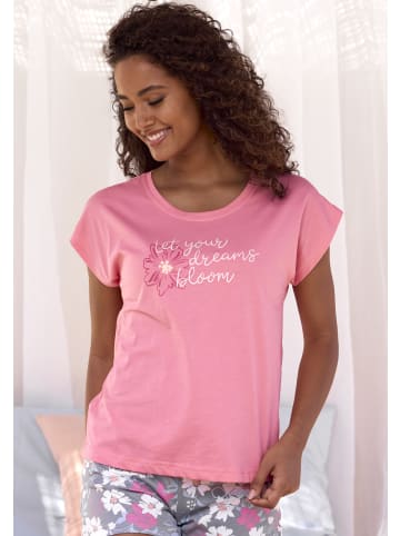 VIVANCE DREAMS Pyjamaoberteil in pink