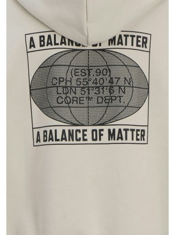 JACK & JONES Junior Hoodie 'Concrete Globe' in grau
