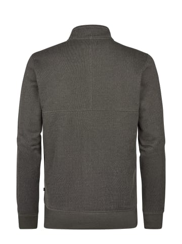 Petrol Industries Bequemer Strickjacke Spokane in Grau