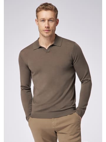 Roy Robson Strickpolopullover Mit Polokragen in BRAUN