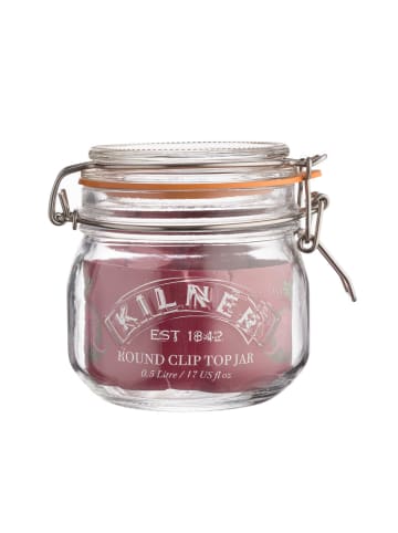Kilner KILNER | Einkochglas, CLIP ROUND, klar, 500 ml