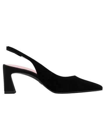 Tamaris Slingpumps in BLACK SUEDE