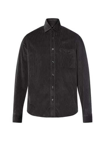 Nils Sundström Cordhemd in anthrazit