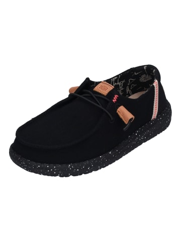 Hey Dude Halbschuhe-Slipper WENDY WASHED in schwarz