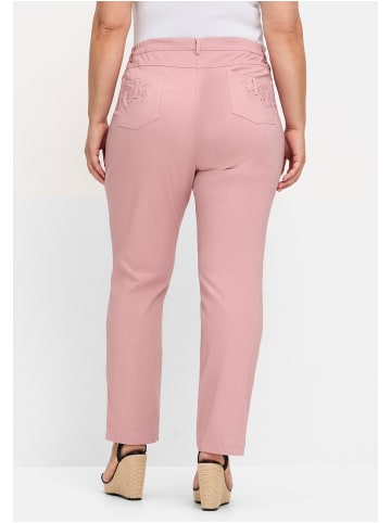 sheego Hose in rosé