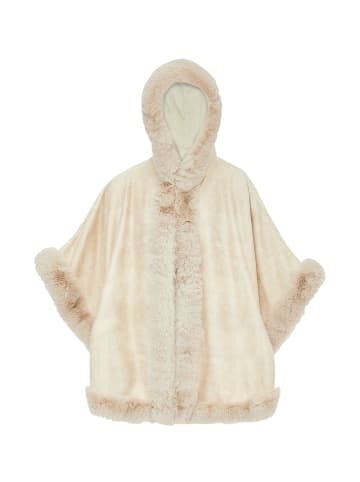 Usha Women Poncho in Beige