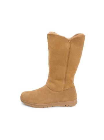 VITAFORM Veloursleder Stiefel in camel