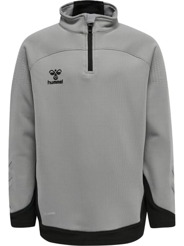 Hummel Halbreißverschluss Jacke Hmllead Kinder in GREY MELANGE
