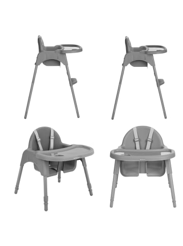 Kikkaboo Hochstuhl 2 in 1 Jammy in grau