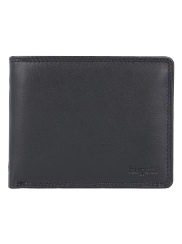Bugatti Simbiosi Geldbörse II Leder 12 cm schwarz