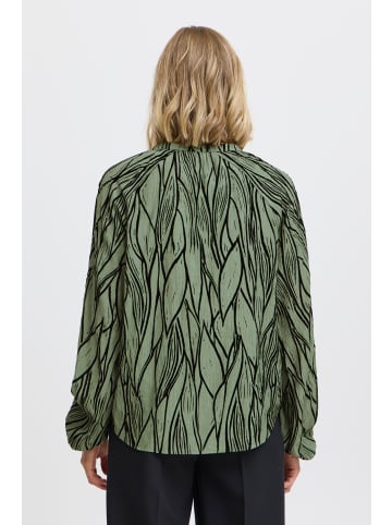 Fransa Langarm-Bluse FRJULL Regular fit in Laurel Wreath AOP MA24 02A