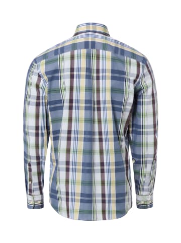 FYNCH-HATTON Hemd in blau aubergine - 0001