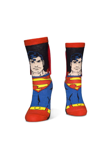 Superman Socke in Blau
