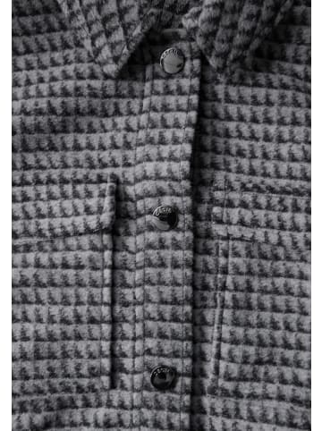 Cecil Kurze Jaquard Jacke in Schwarz