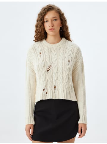 KOTON Sweater in Ekru