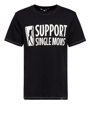 King Kerosin King Kerosin Classic T-Shirt Support Single Moms in schwarz