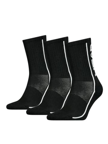 HEAD Socken 3er Pack in Schwarz