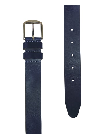 Petrol Industries Ledergürtel in Blau