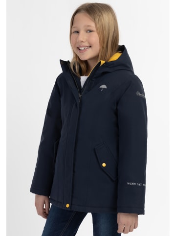 Schmuddelwedda Mädels Winterjacke in Marine