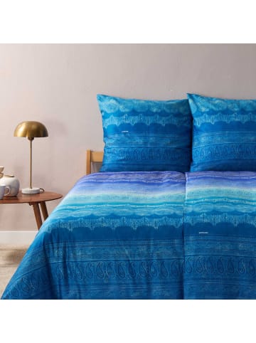 Bassetti Fein Satin Bettwäsche Brunelleschi in blau