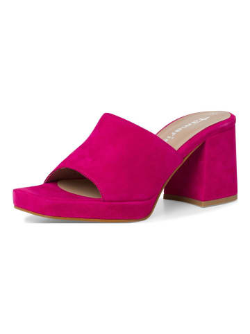 Tamaris Pantoletten in Fuchsia