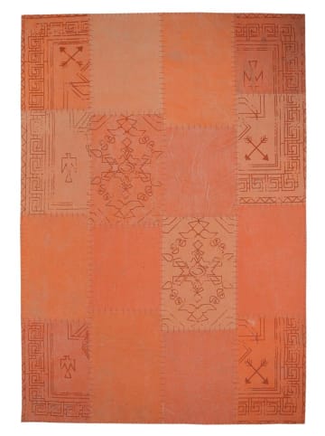 Kayoom Kurzflor Teppich Lyrical 210 in multi - orange - rechteckig