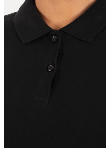 SMILODOX Poloshirt Basic Soreya in Schwarz