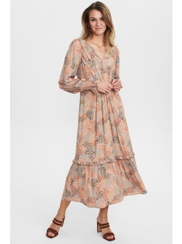 NÜMPH Midikleid für in beige