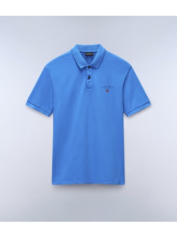 Napapijri Polo "Elbas Jersey" in Blau