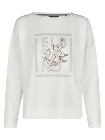 ELBSAND Sweatshirt 'Adda' in weiss