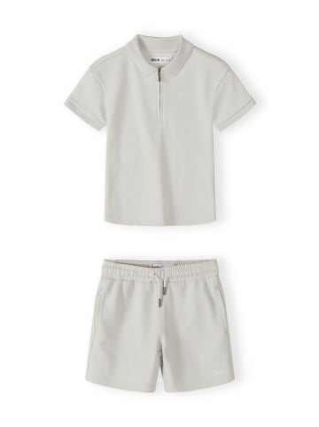 Minoti 2-tlg T-Shirt & Shorts 29POLO251 in grau