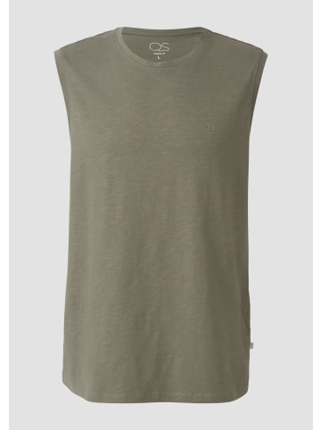 QS T-Shirt in 7380_olivgrün