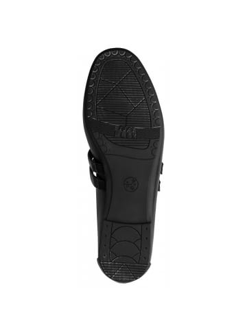 Jana Shoes Spangenballerina  in Schwarz