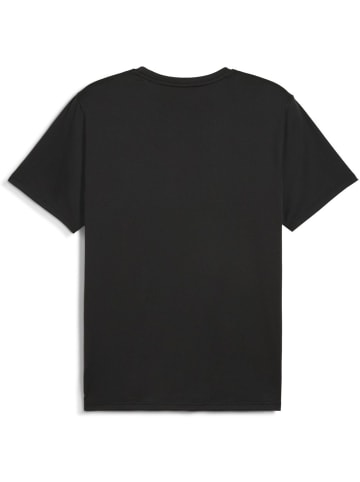 Puma T-Shirt "Tad EssentiaLongsleeve Solid Cat Tee (LC small Cat)" in Schwarz