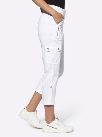 Heine Cargohose in weiß