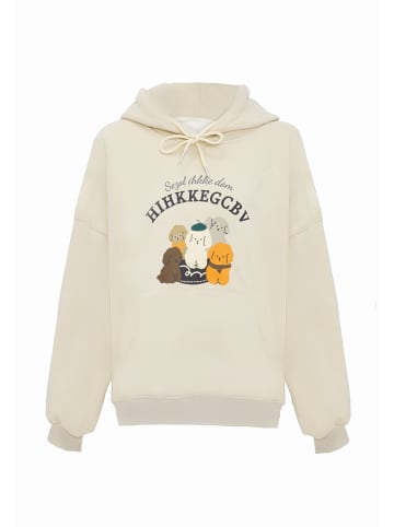 Homebase Damen Kapuzenpulli in Wollweiss