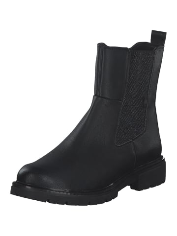 Jana Shoes Chelsea Boots in BLACK