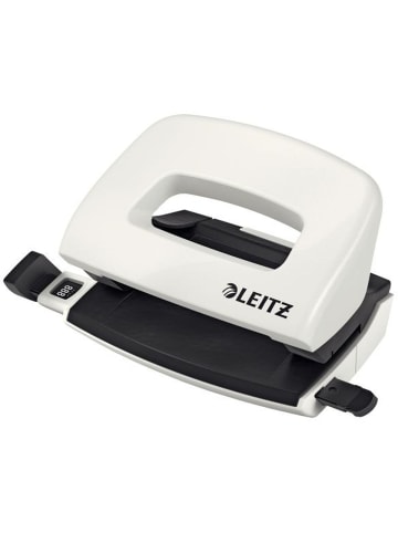 Leitz Locher Mini Nexxt Wow Metall 10 Blatt perlweiß