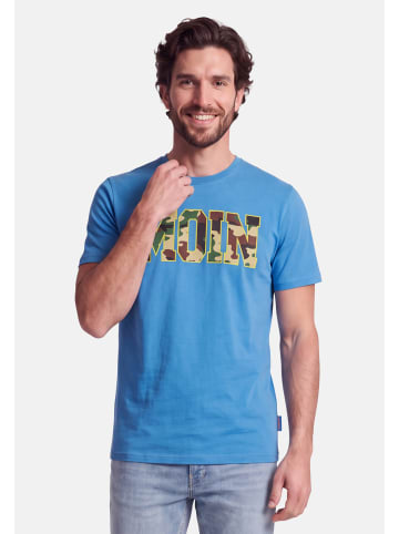 Salzhaut Shirt Diek - Moin Camouflage Ocean Blue