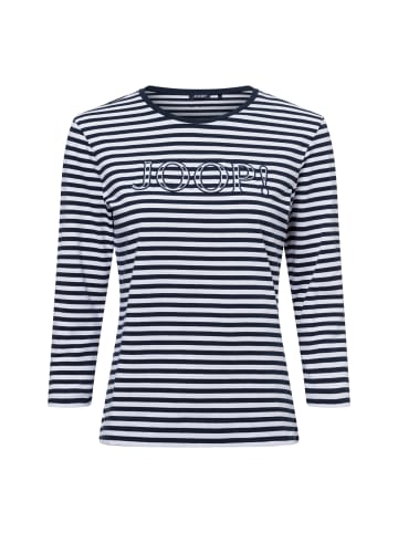 JOOP! Langarmshirt Tala in marine weiß