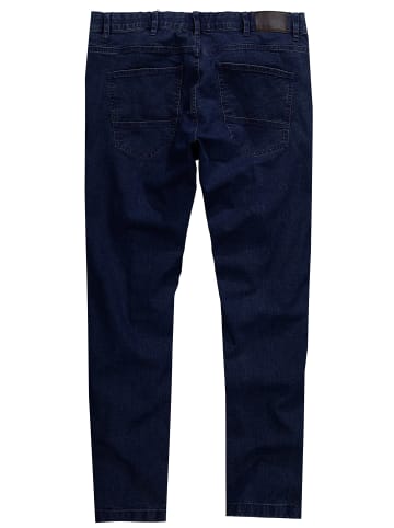 Men Plus Jeanshose in dark blue denim