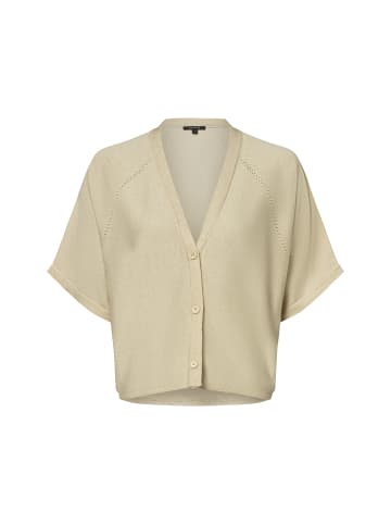 comma Strickjacke in beige - 0001